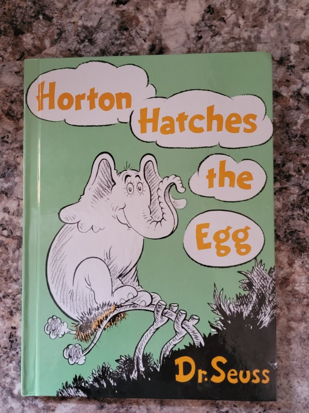 Dr Seuss Horton Hatches The Egg Hardcover Book-Large Size